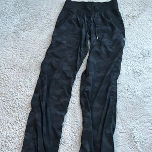 Lululemon Black Camo Pants